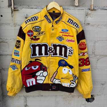JH Design M&M's ジャケット JH DESIGN Racing Jacket Blue m&ms Size L | eBay
