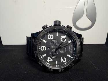 【美品】ニクソン NIXON 51-30 CHRONO ALL BLACK 51-30 Chrono Watch | Matte Black / Gold | Men's Stainless