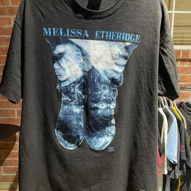ミュージシャン Hanes Melissa Etheridge 90s made in USA Vintage 1994 Melissa Etheridge rock T-shirt 90s Mint Hanes