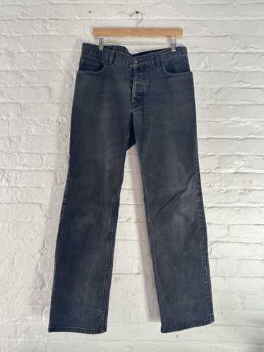 ね*こ様 1999 HELMUT LANG VINTAGE CLASSIC DE Helmut Lang 1999 Vintage Coated Cotton Biker Parka with