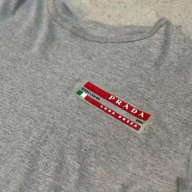 2003 プラダ ルナロッサ ポロシャツ ボルドー ヴィンテージ 2003 プラダ ルナロッサ ポロシャツ ボルドー ヴィンテージ