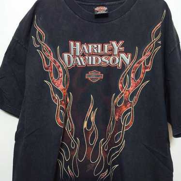 90s) harley davidson flame - Gem