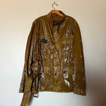 90s Belstaff GOLD Label ロードマスター ジャケットXXL Belstaff GOLD LABEL Waxed Cotton Jacket ベルスタッフ
