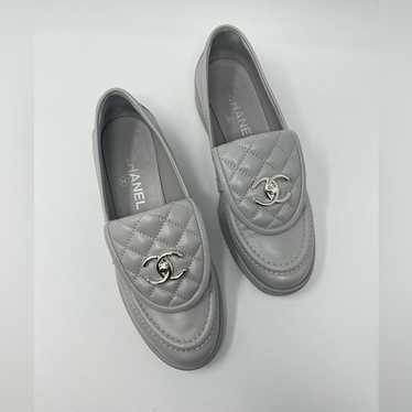 CHANEL ミュール 45002 シルバー 35 ミュール - ストラス、シルバー — ファッション | CHANEL シャネル