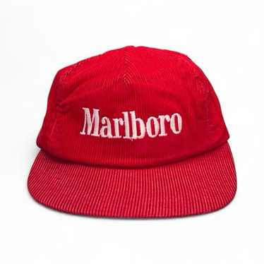 (激レア)80s marlboro cap usa vintage Marlboro Racing Vintage Red Cap Big Logo Streetwear | eBay