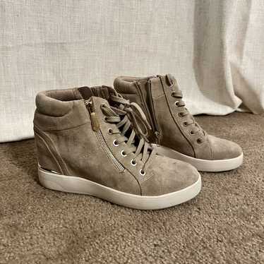 ALDO Zip lace high-top sneakers y2k・ギャル ALDO Lace Up/Zip Hi Top Hidden Wedged Women Sneakers Size 7