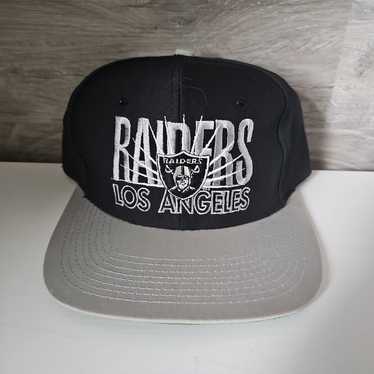 Vintage Los Angeles Raiders キャップ ブラック Vintage 90's Oakland Raiders Black Snapback Hat Cap AJD