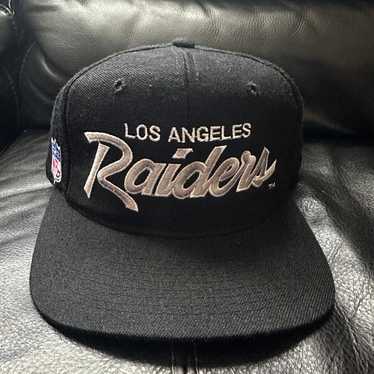 Vintage Los Angeles Raiders キャップ ブラック Vintage Replica Black Los Angeles LA Raiders Circle Snapback