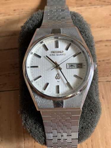 A2728 SEIKO 5856-8080 KING QUARTZ 腕時計 1978 Seiko King Quartz 5856-8080 – TokeiMedic