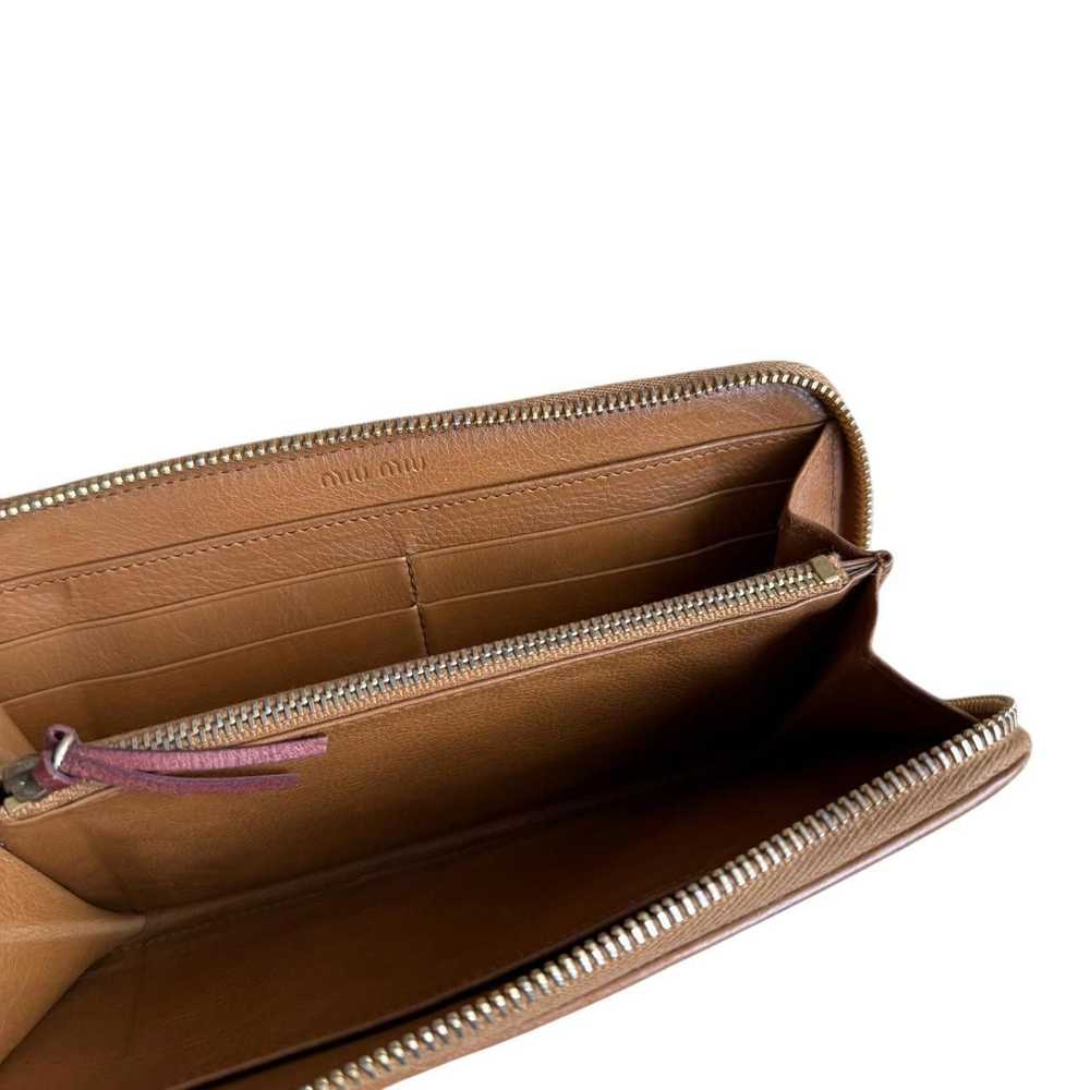Miu Miu Miu Miu Women's Brown and Multi Wallet-pu… - image 2