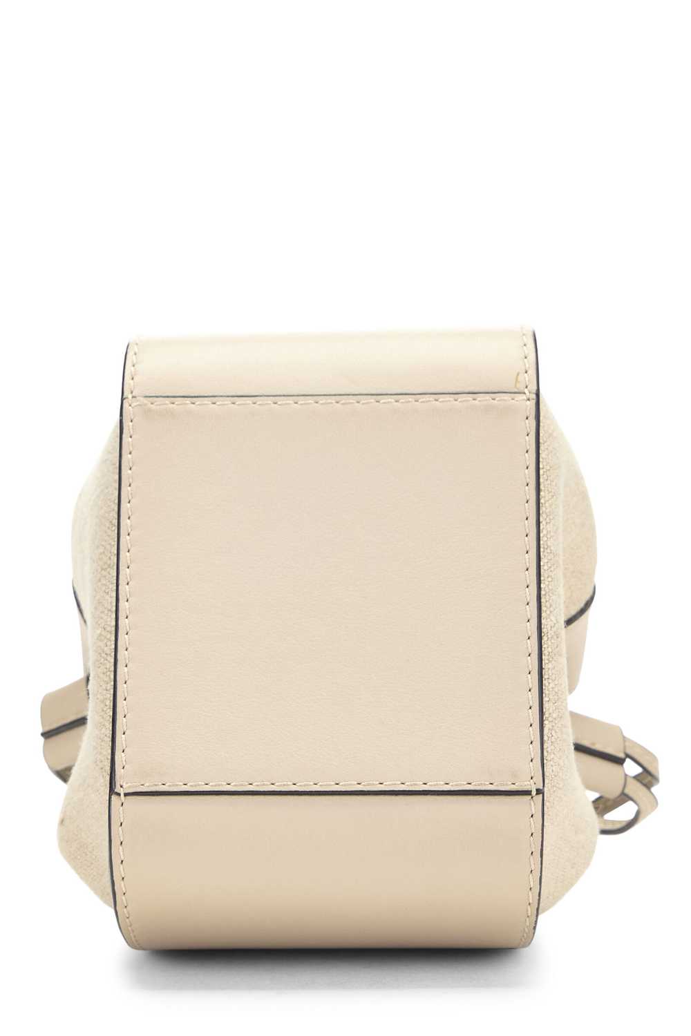 Grey Canvas Hammock Drawstring Bag Mini - image 5