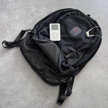 00s NIKE テック メッセンジャーバッグ ブラック Y2K archive 00s Y2K NIKE ナイキ ツートンショルダーバッグ メッセンジャー