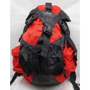 S*3様 Oakley icon tactical backpack 90s 赤 Vintage Oakley Icon Backpack Red Black Bag Nylon tactical