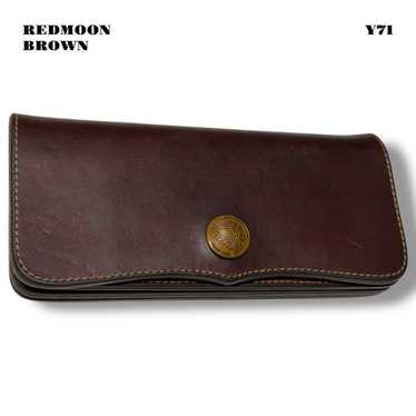 Redmoon leather long wallet - Gem