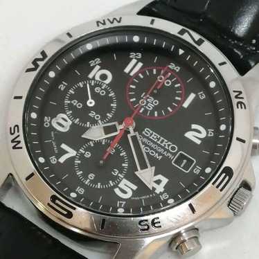 真人 2006) Seiko 7T92-0RT0 chronograph 100M (serviced) – WATCH WAVE