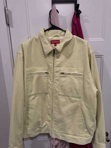 ジャケット・アウター Supreme Washed Corduroy Zip Up Shirt 24s Supreme Washed Corduroy Zip Up Shirt (SS24) - $148