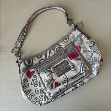 Coach poppy graffiti shoulder - Gem
