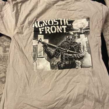 ヴィンテージ 80s 1989年 AGNOSTIC FRONT Tシャツ ヴィンテージ 80s 1989年 AGNOSTIC FRONT Tシャツ