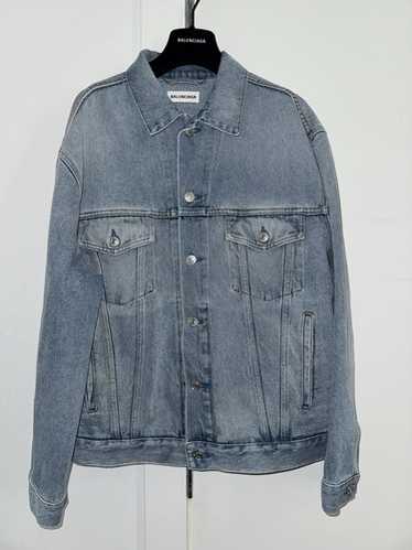 Balenciaga logo denim jacket - Gem