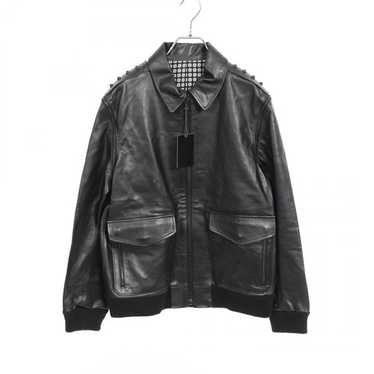 ジャケット・アウター NUMBER (N)INE 08aw cow leather coat Pre-owned] NUMBER (N)INE Sheepskin Western Switched Leather