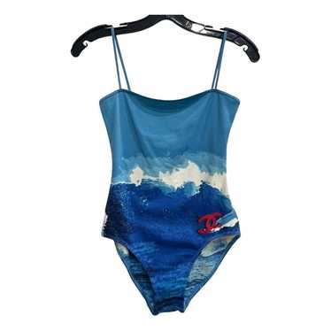 水着・ラッシュガード CHANEL Vintage Swimsuit One-piece swimsuit Chanel Black size 40 FR in Polyamide