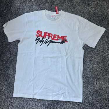 トップス Supreme Yohji Yamamoto L/S Tee White Supreme x Y's by Yohji Yamamoto L/S Tee | Mercari