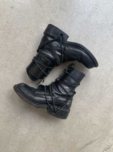 靴 DIRK BIKKEMBERGS boots Dirk Bikkembergs black mountaineering boots with black and