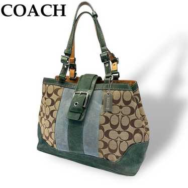 Coach y2k handbag green - Gem