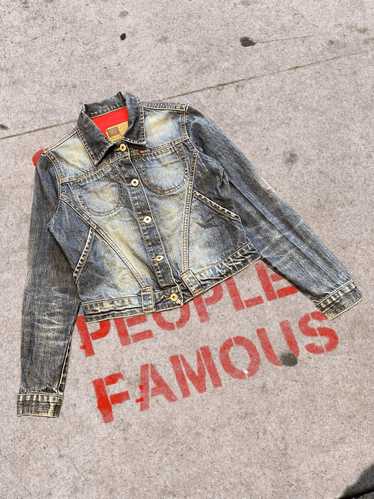 Vintage denim jacket diesel y2k - Gem