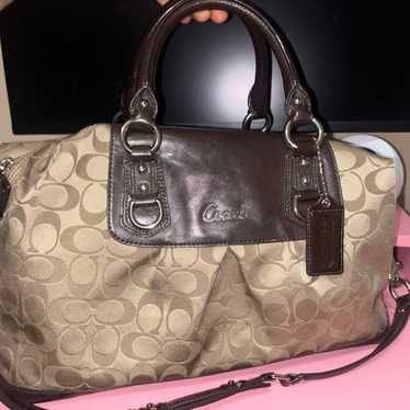 バッグ COACH Vintage Y2K Signature Satchel Bag Coach Vintage Authenticated Y2K Patch Work Shoulder Bag