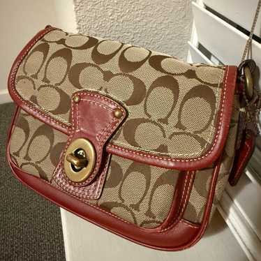 バッグ COACH Legacy Signature Mini Satchel Bag Coach | Bags | Authentic Coach Legacy Mini Satchel Leather