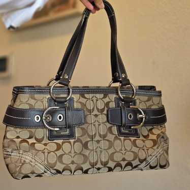 Coach soho signature jacquard - Gem