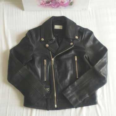 ジャケット・アウター FUGA lamb leather riders jacket 00s Y2K CHRISTIAN PEAU y2k SHEEP SKIN leather riders jacket 46