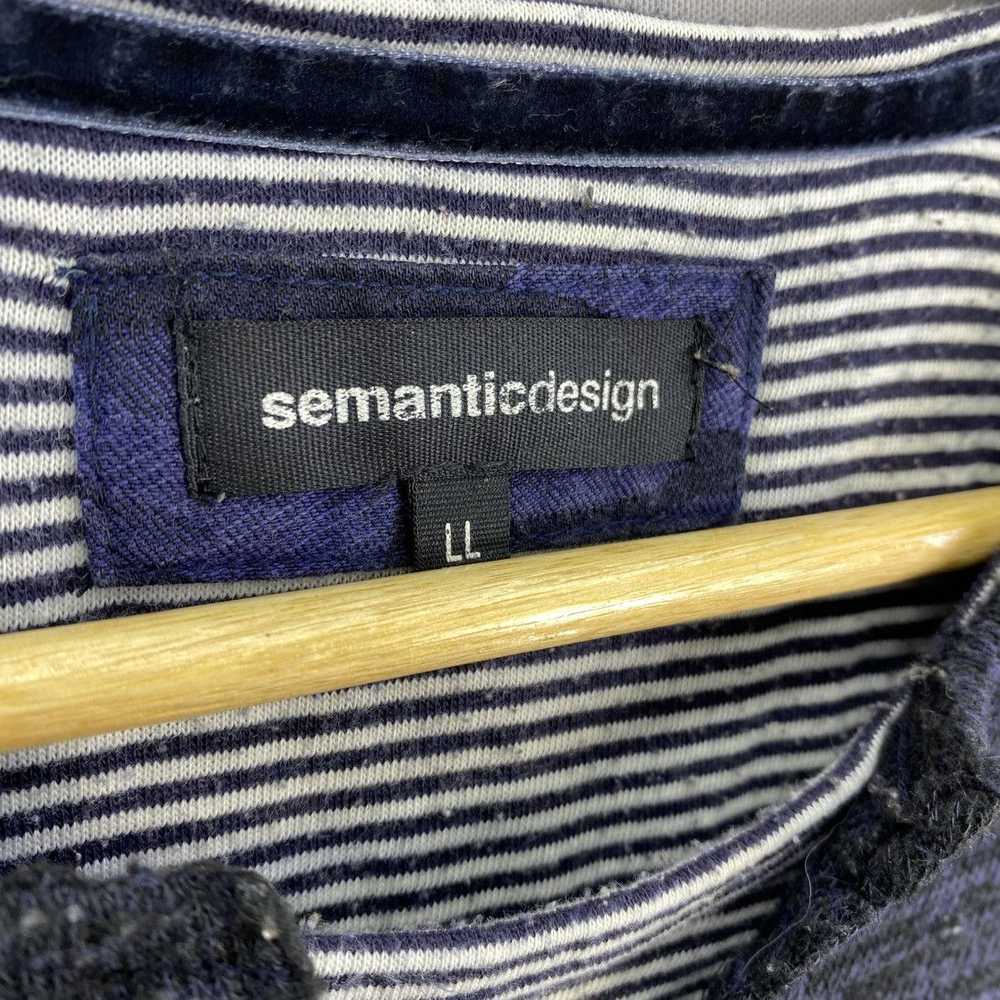 semanticdesign Semantic Design Long Sleeve Henley… - image 9