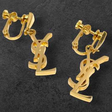 SAINT LAURENT YSLロゴチャーム ゴールド 購入時レシート有 SAINT LAURENT YSLロゴチャーム ゴールド 約8cm 楽天市場】SAINT