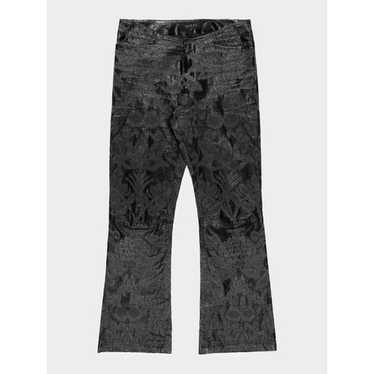 パンツ gucci by tom ford slim flare slacks rare Iconic Tom Ford for Gucci - Collectible Black See Through