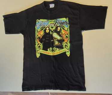 OZZY OSBORNE ROB ZOMBIE バンド Tシャツ OZZY OSBORNE ROB ZOMBIE バンド Tシャツ Vintage ozzy ozbourne