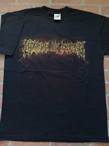 トップス cradle of filth 1998UNPOPULAR BLACKL Cradle Of Filth Pandaemonaeon 1998 | TShirtSlayer TShirt and