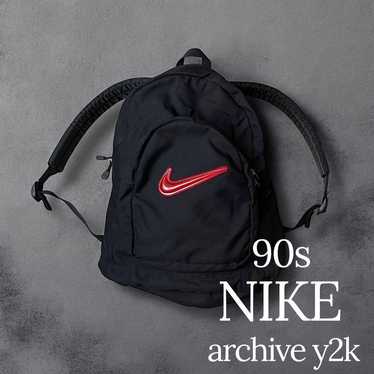 archive NIKE 90s backpack tech y2k 白タグ Nike 90s vintage backpack - Gem