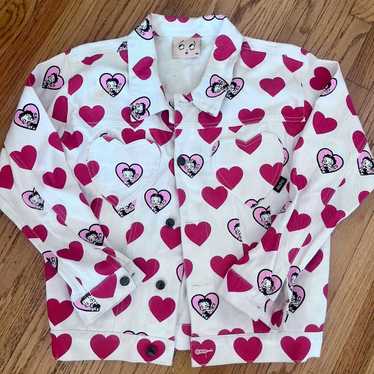 Lazy Oaf Women's Jacket - Pink/Multi - M – LAZY O… - image 1