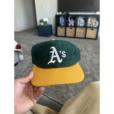 ウェア VINTAGE Oakland Athletics dead stock CAP vintage oakland athletics As painters hat cap adult OSFA