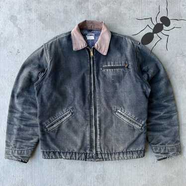 ジャケット・アウター 00s Carhartt Worn Faded Detroit Jacket Vintage 2000s carhartt detroit - Gem