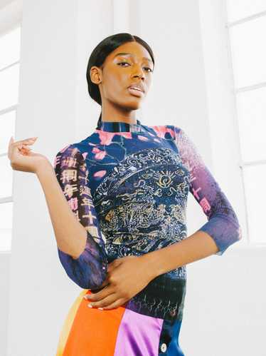 ヴィヴィアン・タム アートプリント 長袖タートルネックトップス 希少柄ビンテージ 楽天市場】ヴィヴィアンタムの通販