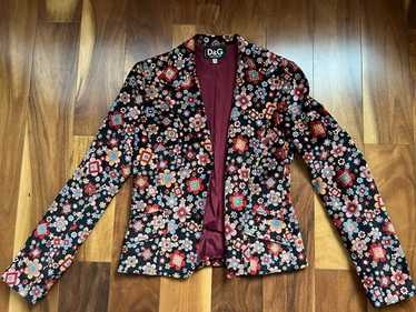 Gabbana dolce & floral blazer - Gem Gabbana dolce & floral blazer - Gem