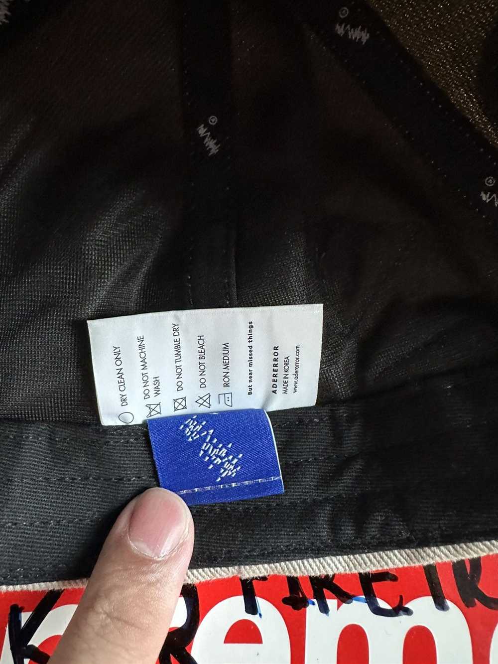 Ader Error ADER ERROR Logo-Patch Baseball Cap Use… - image 9