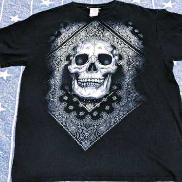 ミュージシャン The BONEZ Vintage #07 Bandana Skull XXL