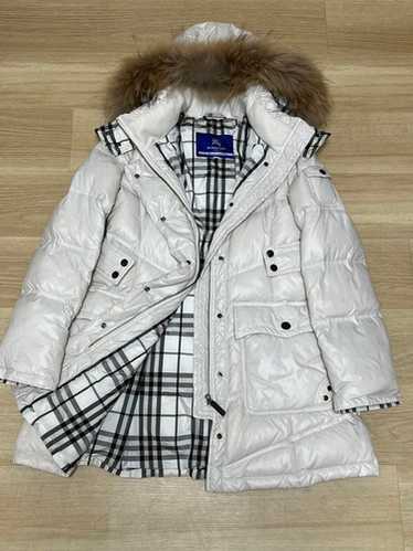 【yuki】BURBERRY BLUE LABEL ダウンジャケット 40 バーバリー ブルーレーベル ダウンジャケット サイズ40 ホワイト