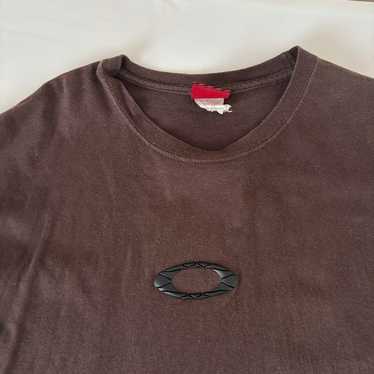 90s oakley tシャツ 立体ロゴ usa製 2000s USA-Made OAKLEY Software 3D Logo T-Shirt | Vintage 90s