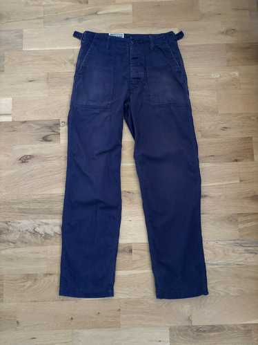 パンツ ENGINEERED GARMENTS Over Pant Navy XXS Engineered Garments Fatigue Pant | Navy 6.5oz Flat Twill