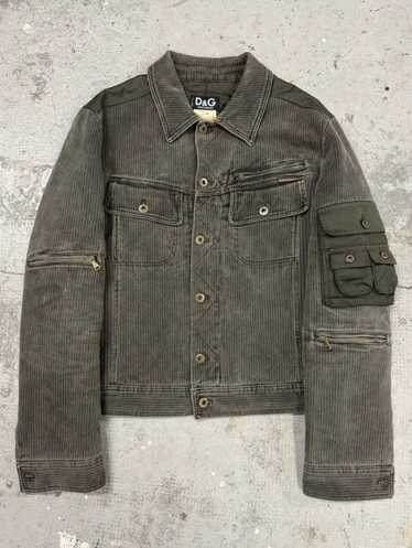 DOLCE&GABBANA グレー カーキ系 48 L相当　ミリタリージャケット 楽天市場】DOLCE&GABBANA ドルチェ&ガッバーナ ジャケット 再